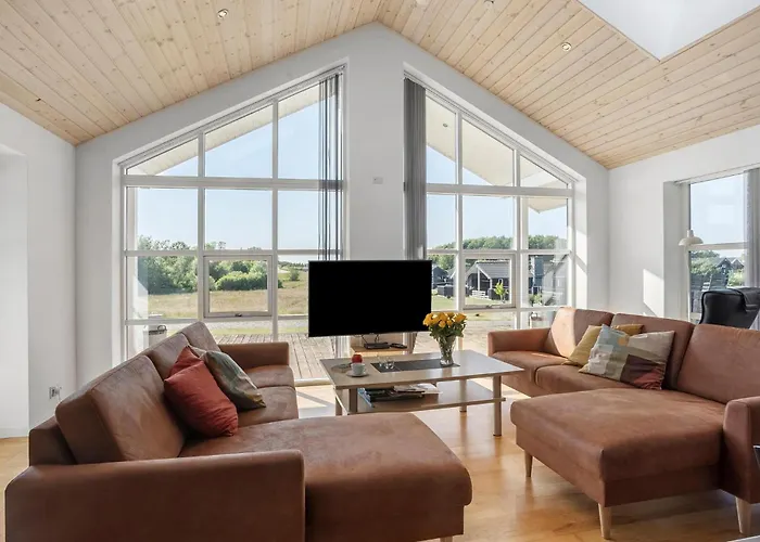 Сasa de vacaciones Four-bedroom In Rudkobing Spodsbjerg